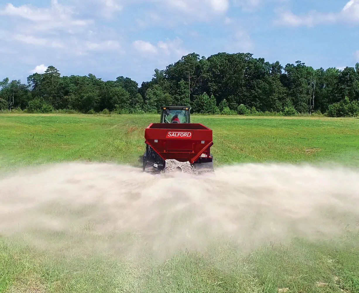 Salford BBI Fertilizer Spreader J.O. Harris Sales L.L.C. Alexander, IL